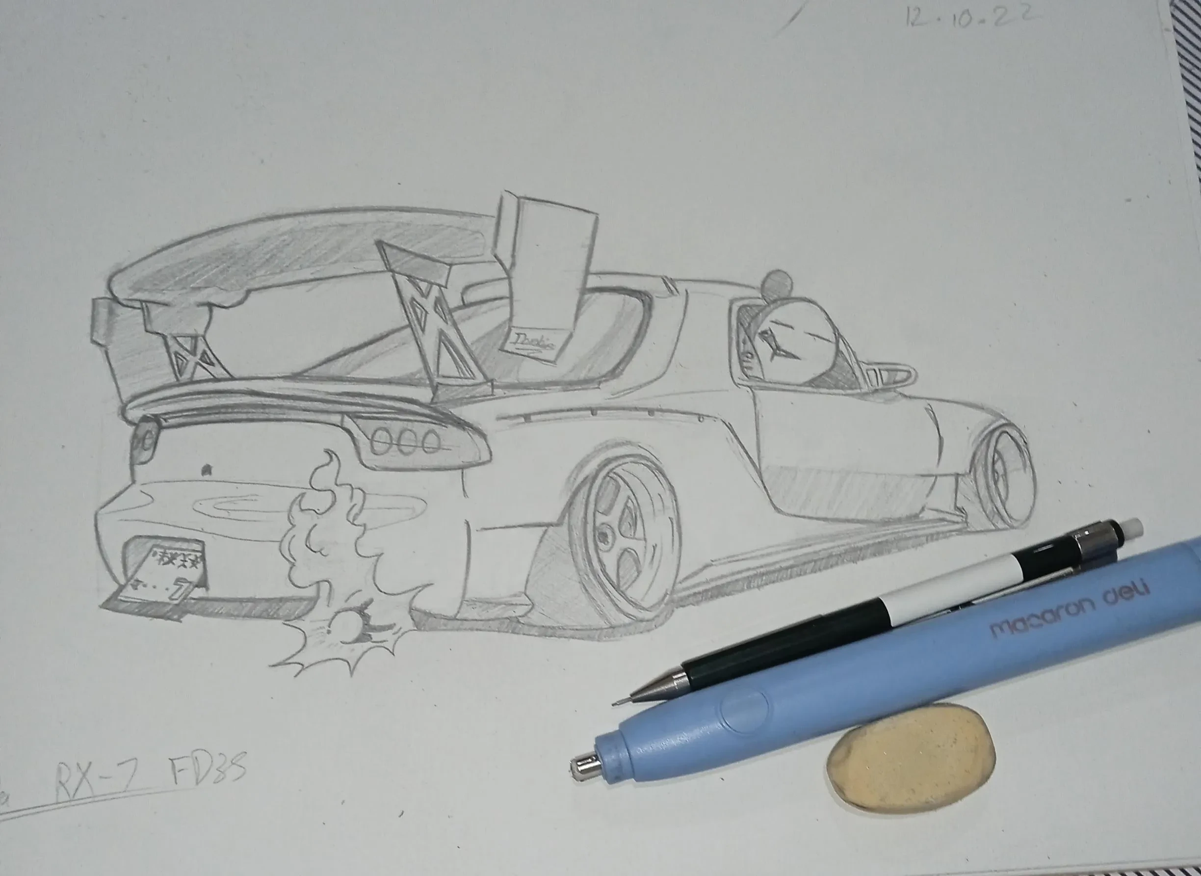Mazda RX-7 FD diecast