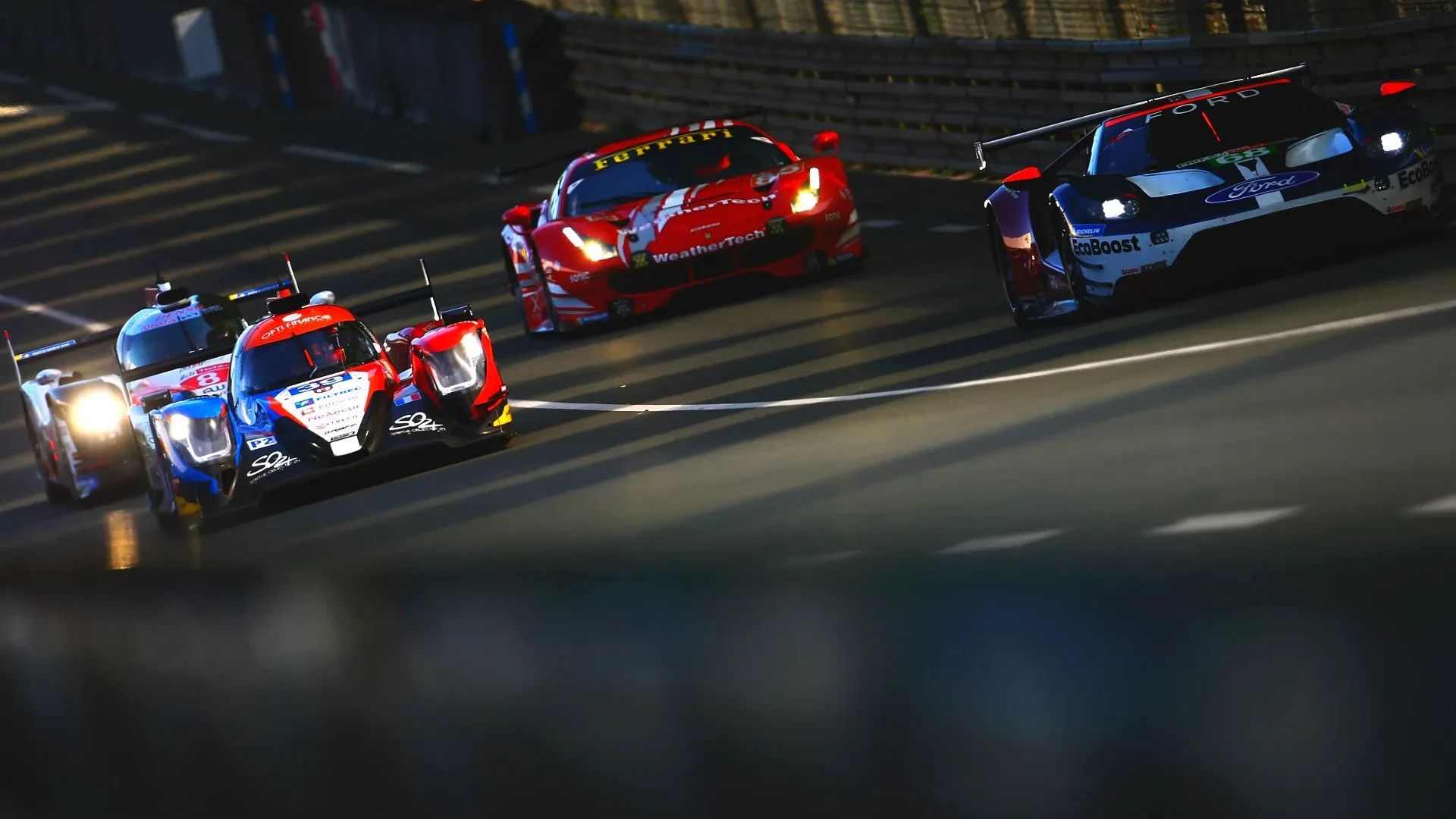 Le Mans 66 race scene