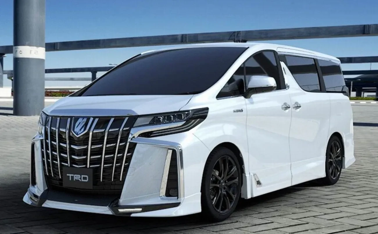 Toyota Alphard Diecast 2024 Red