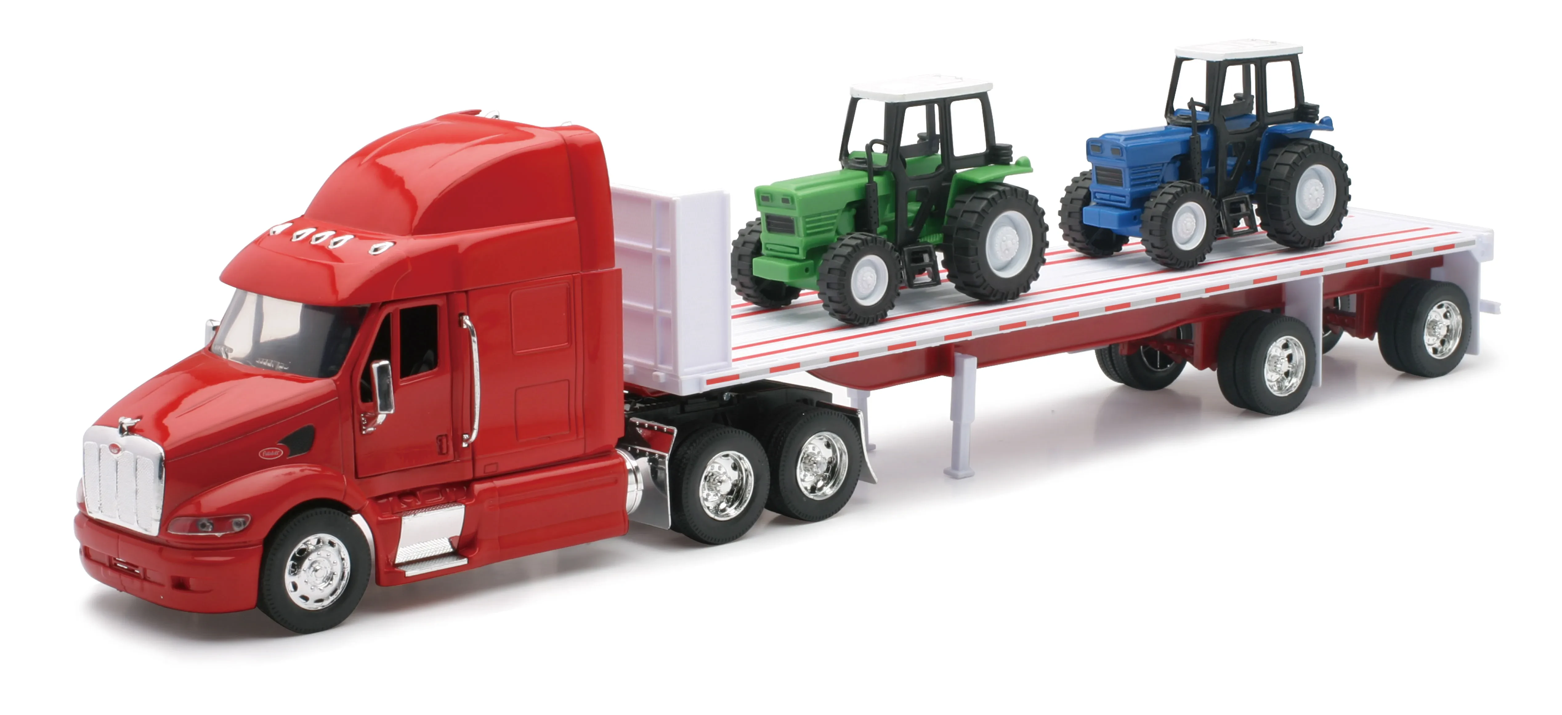Touching up paint on a diecast truck