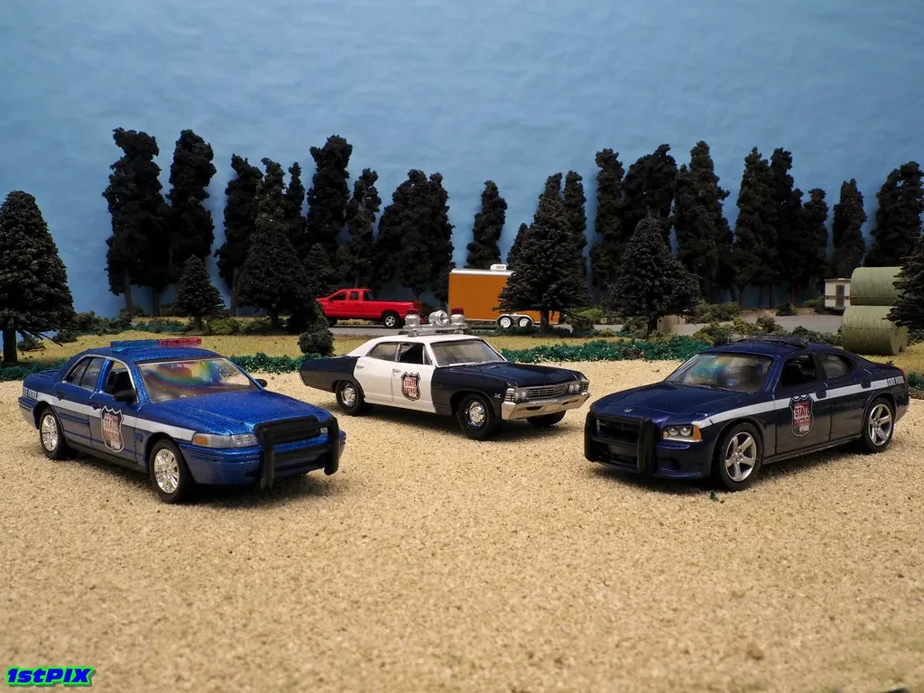 Close up of Greenlight Diecast Detail