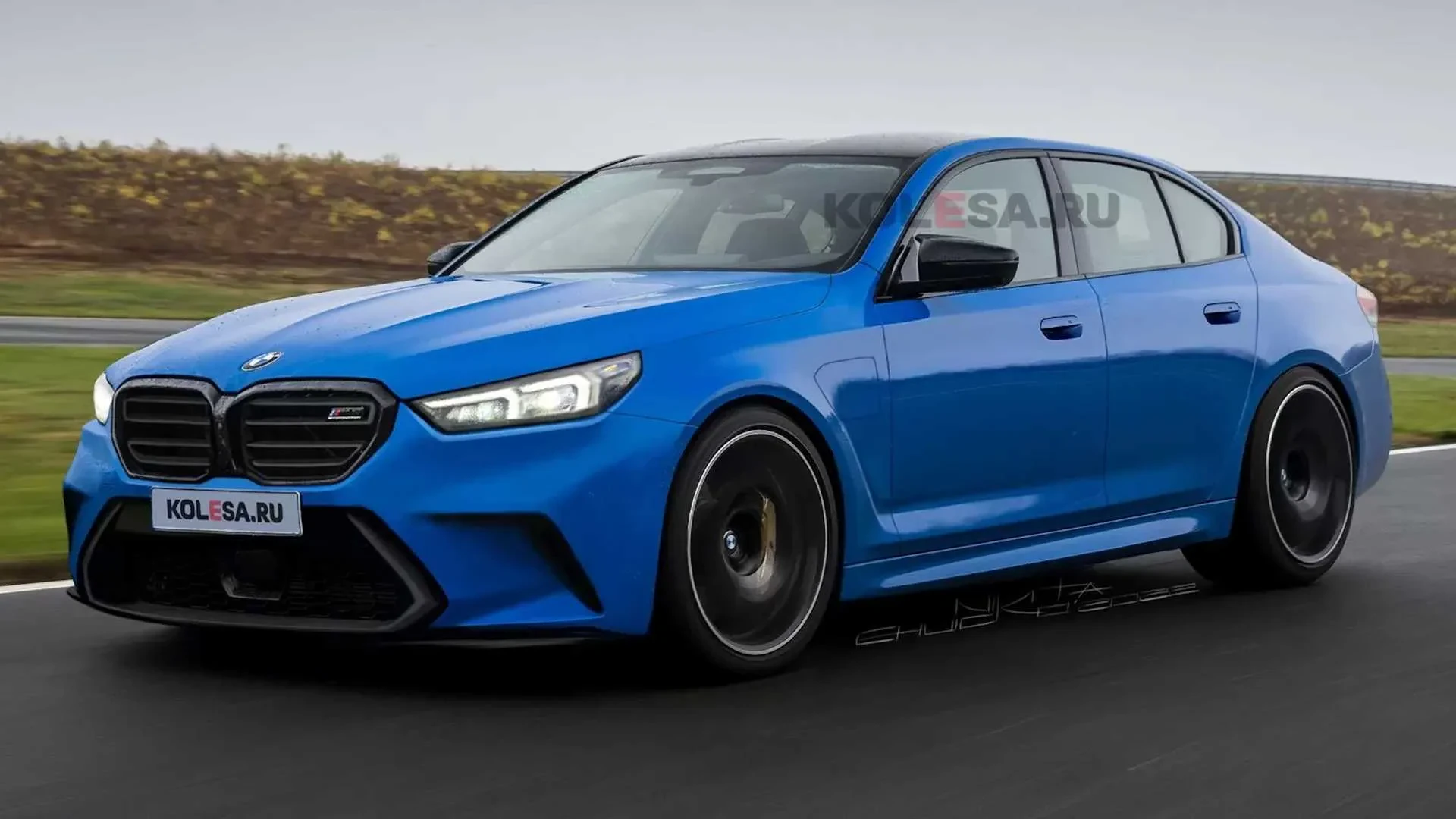 BMW M5 Diecast 2024 Blue