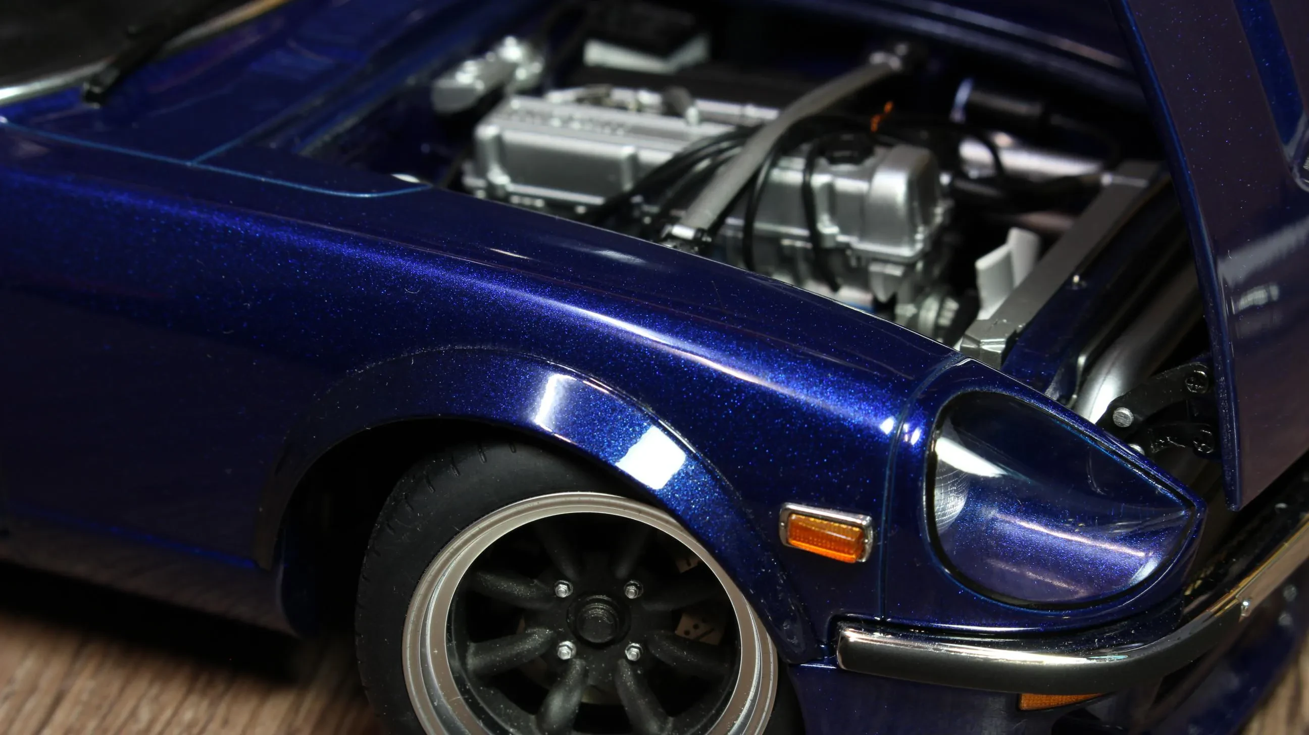 Close up of Nex Diecast Detail