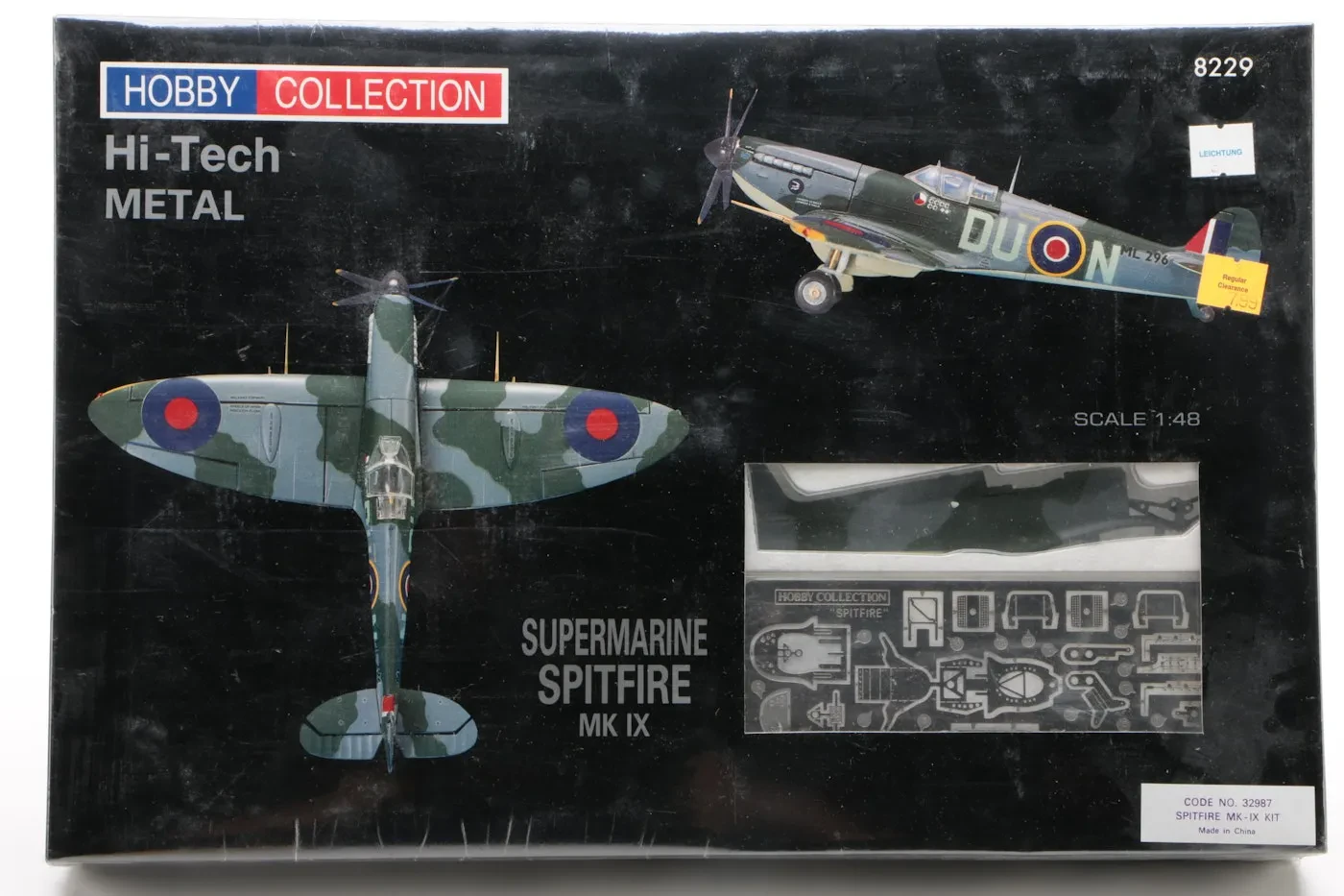 Spitfire diecast model 2024