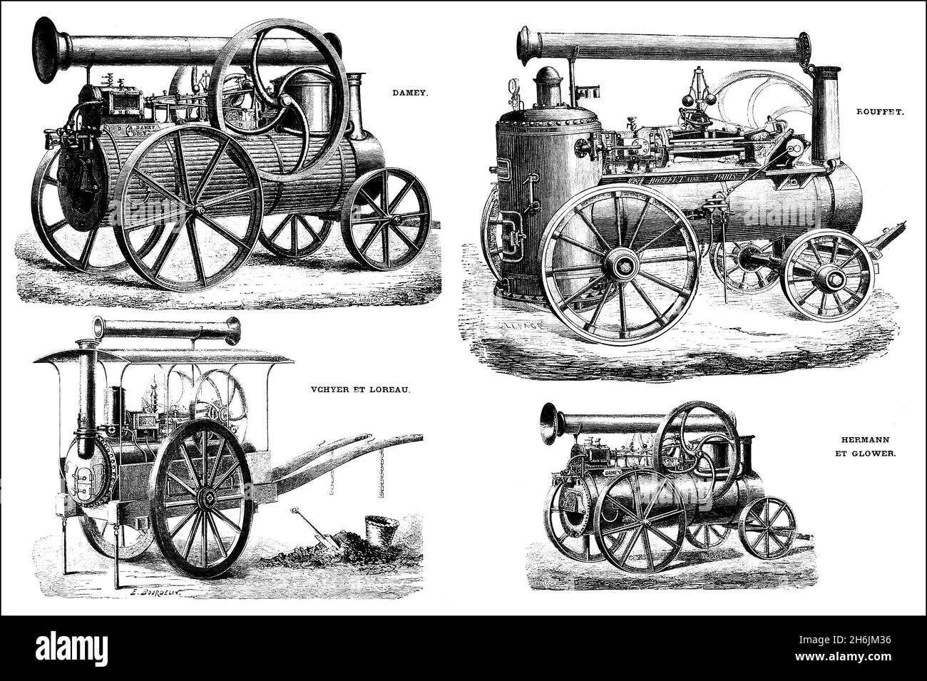 Various types of diecast steam locomotives