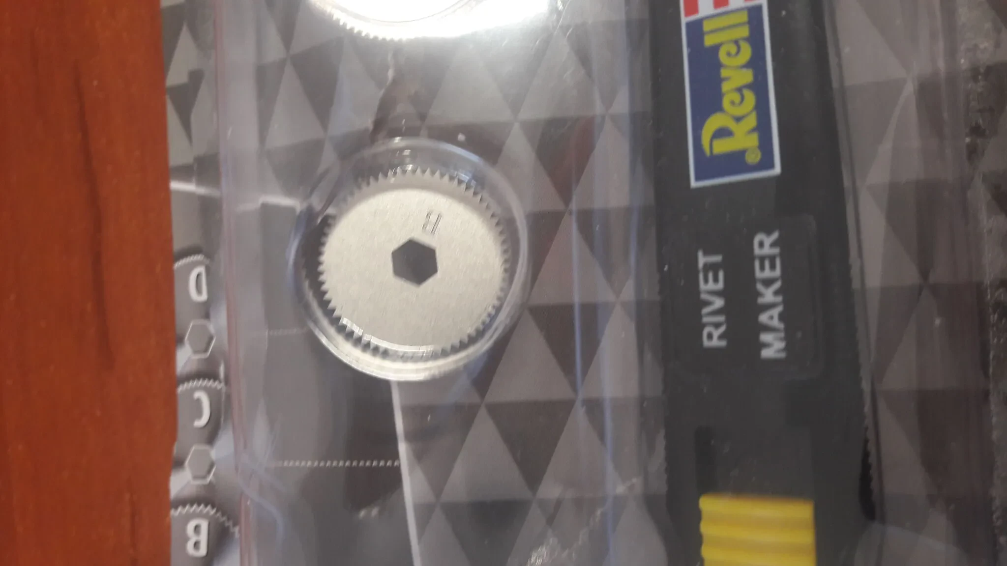 damaged diecast rivet