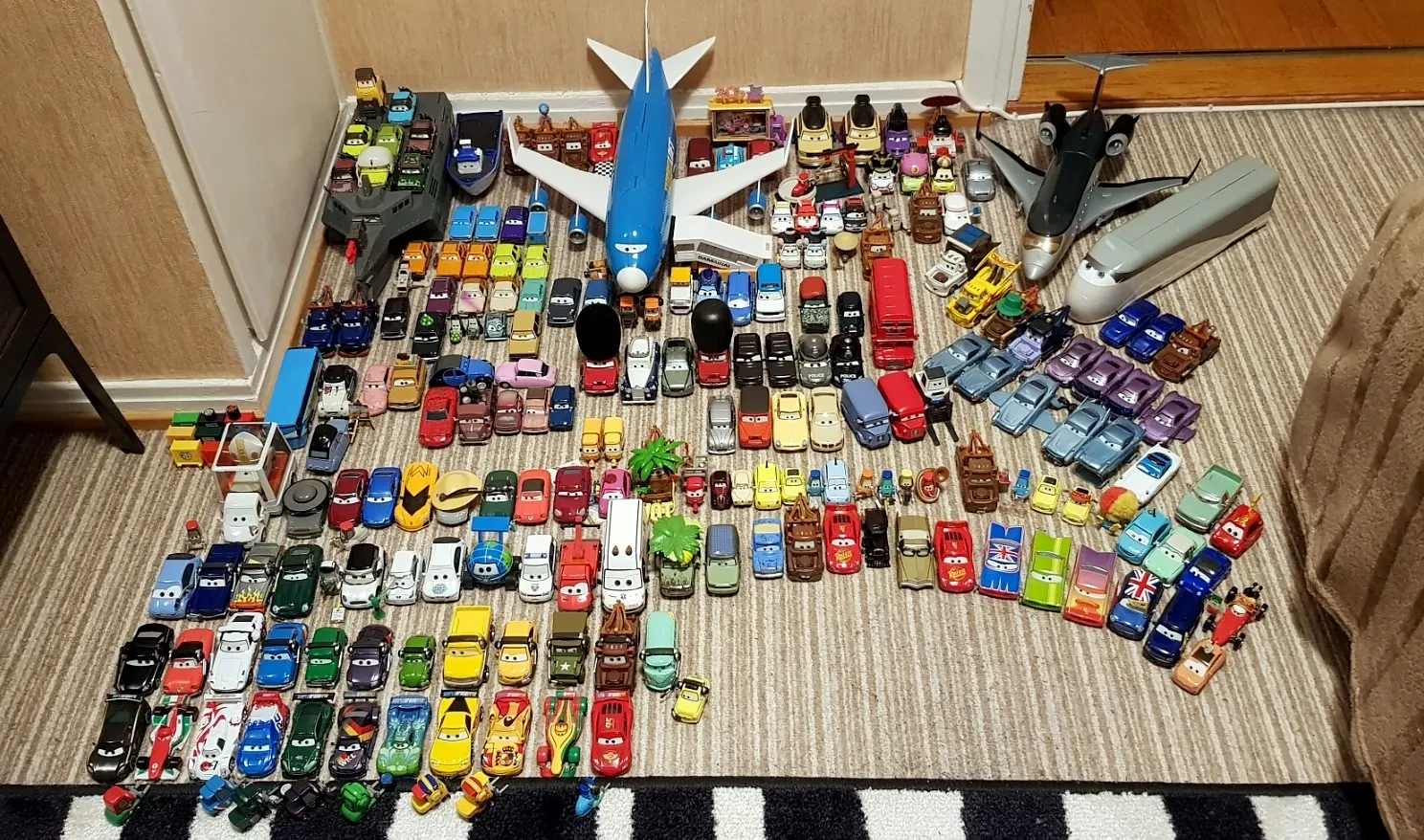 Disney diecast cars collection