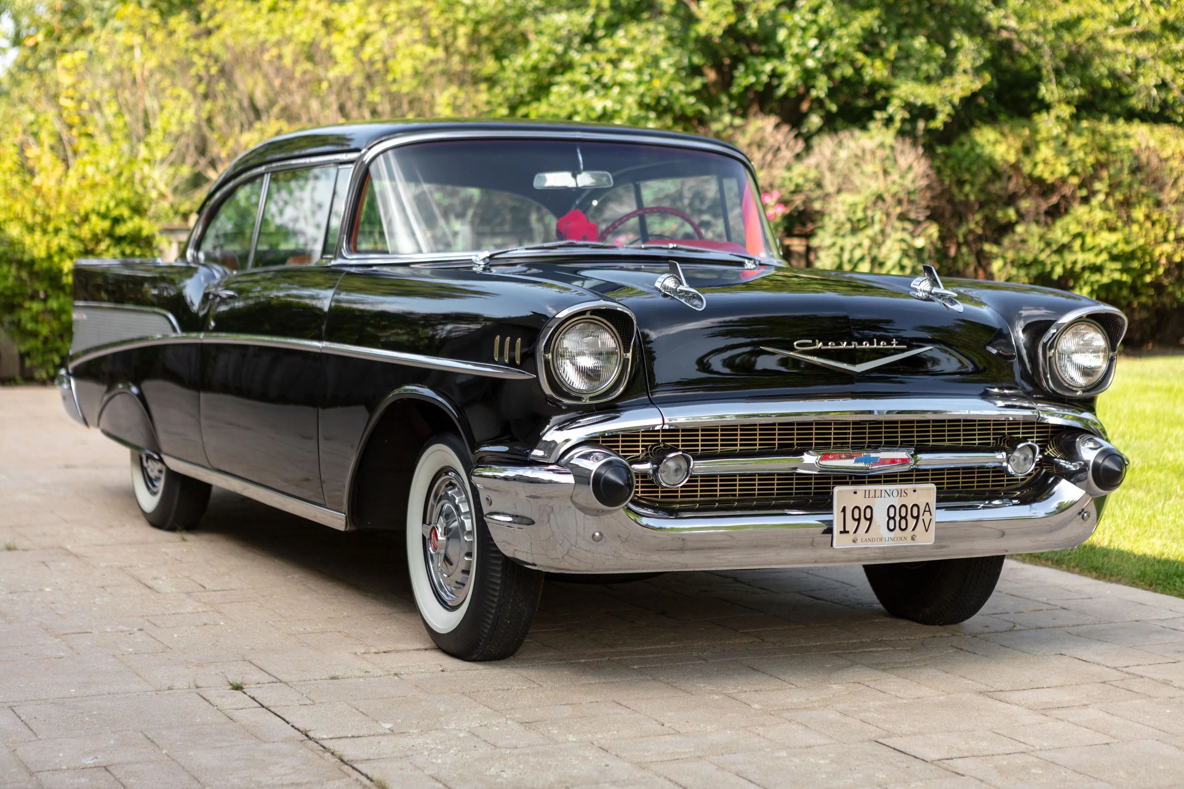 1957 Chevrolet Bel Air diecast model