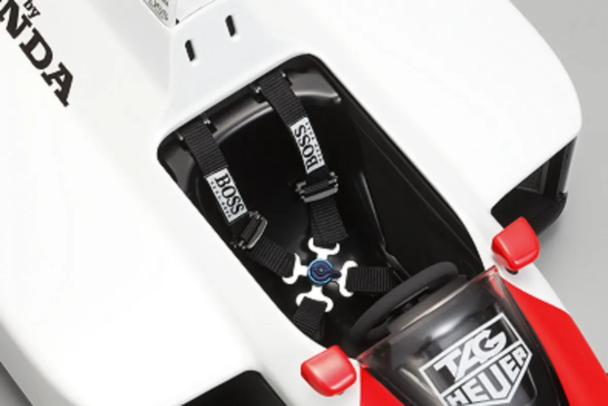 Close-up of McLaren MP4/4 Diecast Detail
