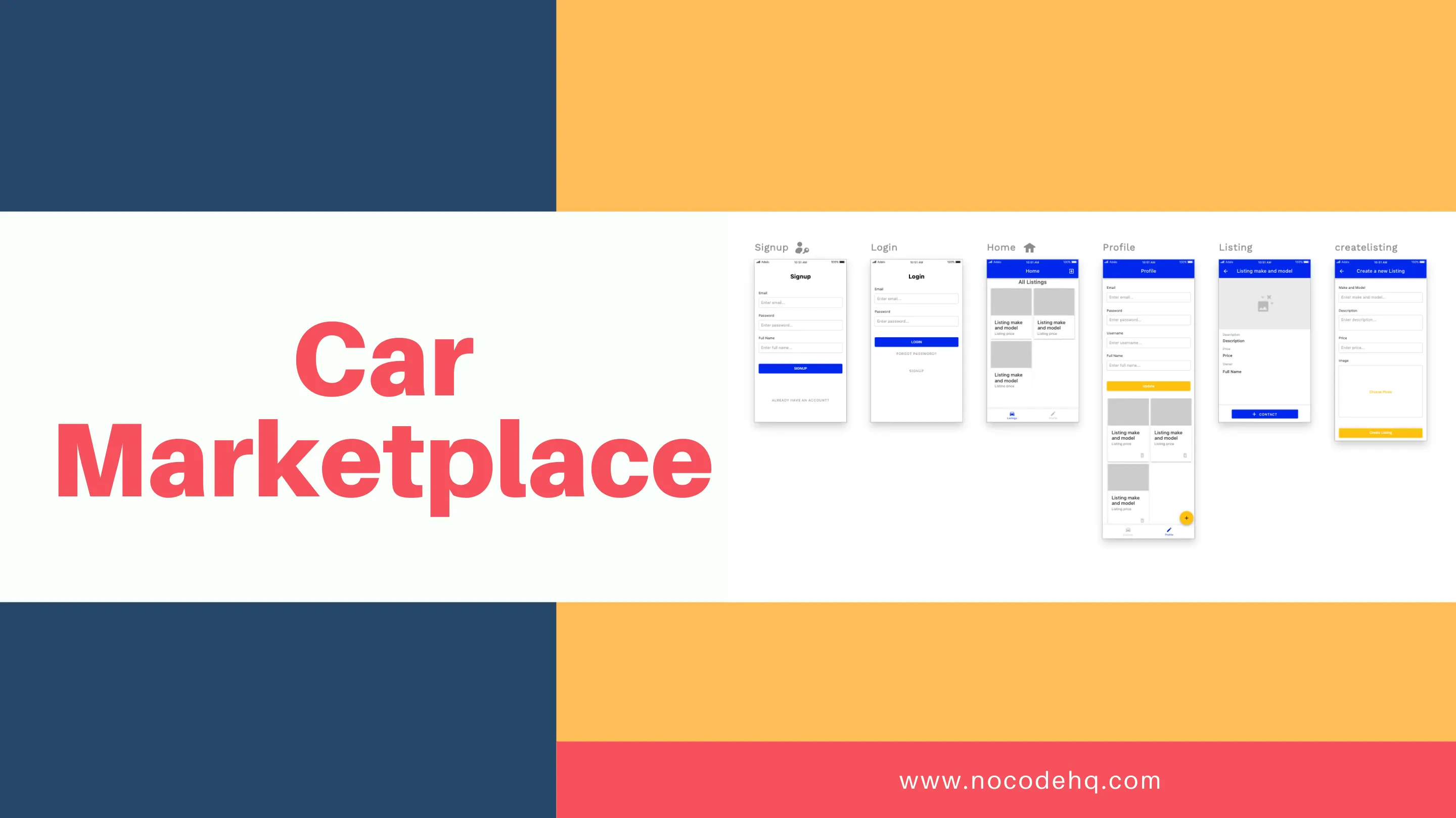 Laptop showing online diecast car marketplace