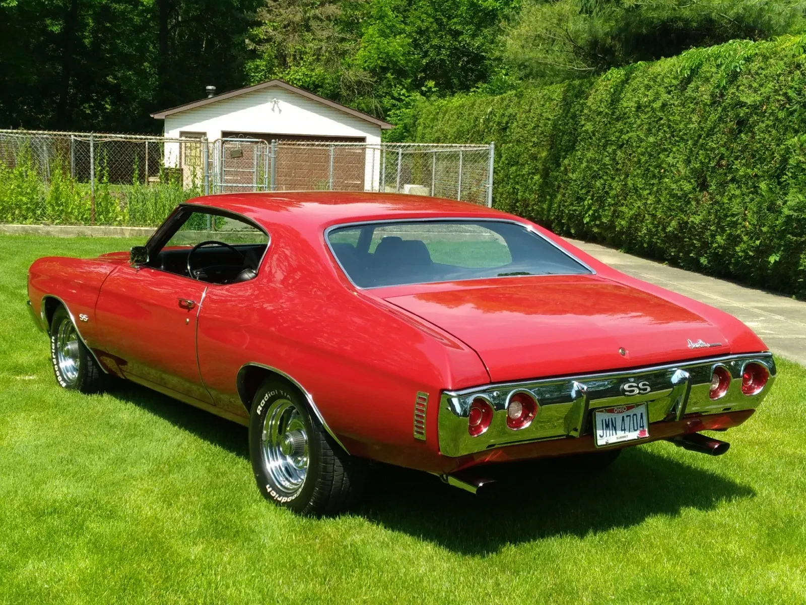 1972 Chevelle SS diecast model