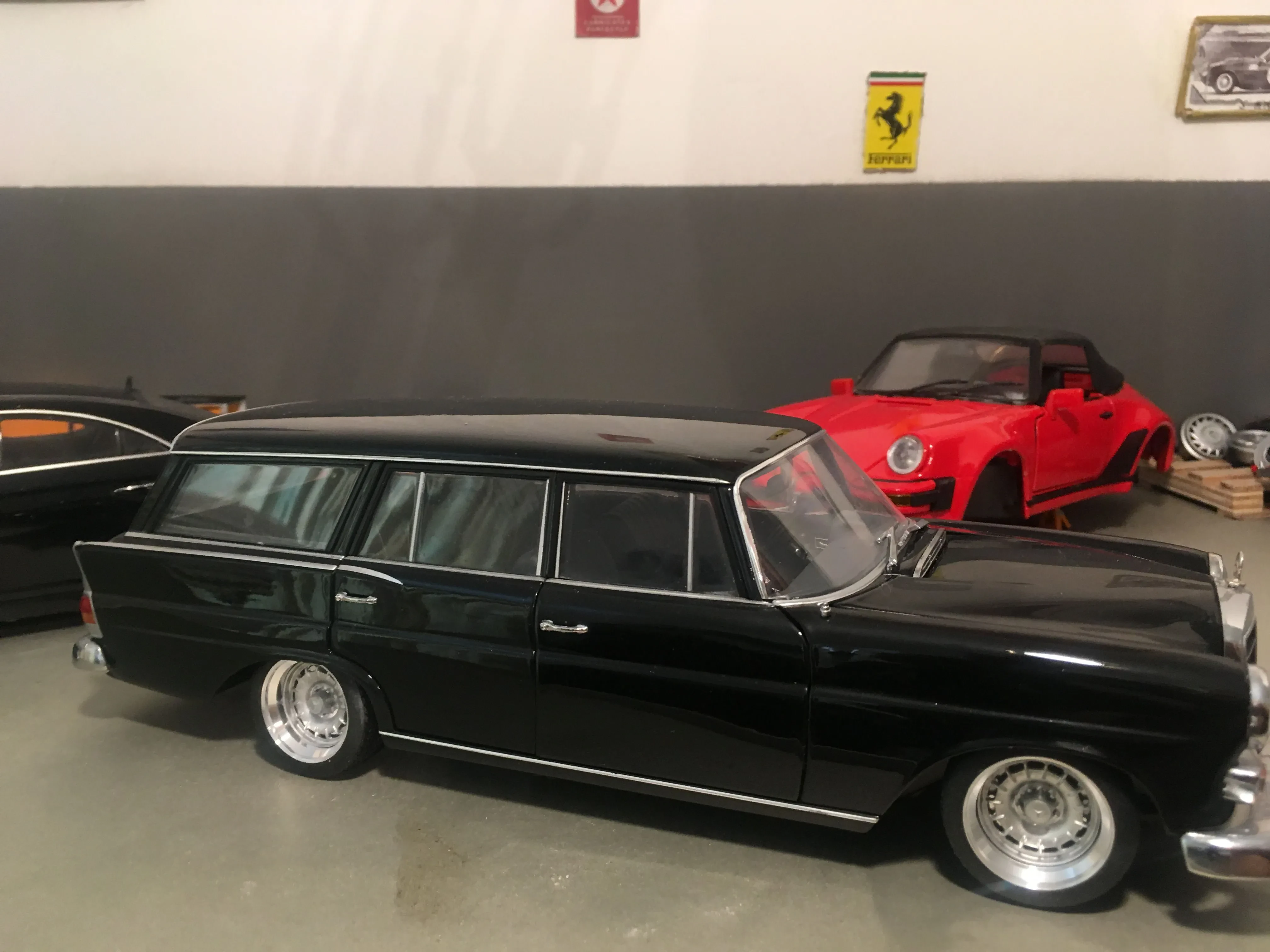 Finished custom diecast car