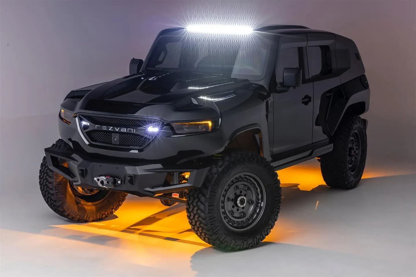 Variety of Rezvani diecast models