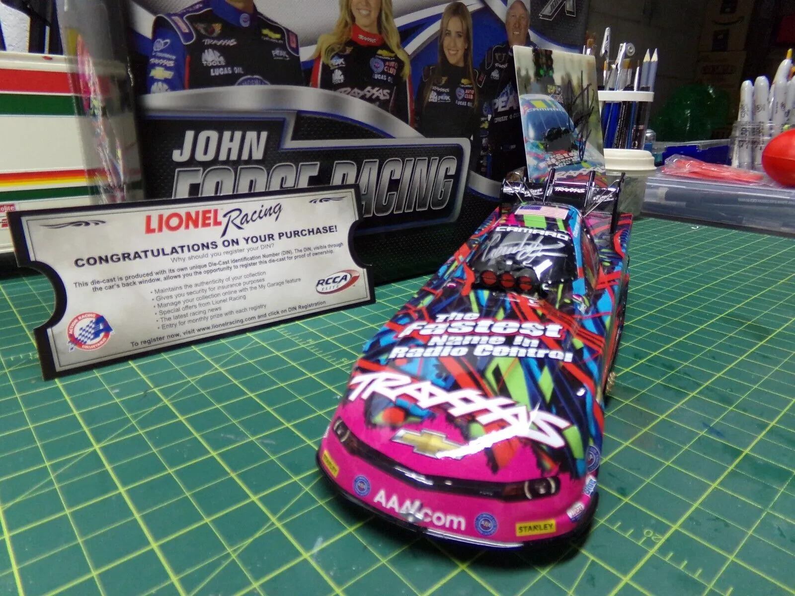 diecast funny car collection