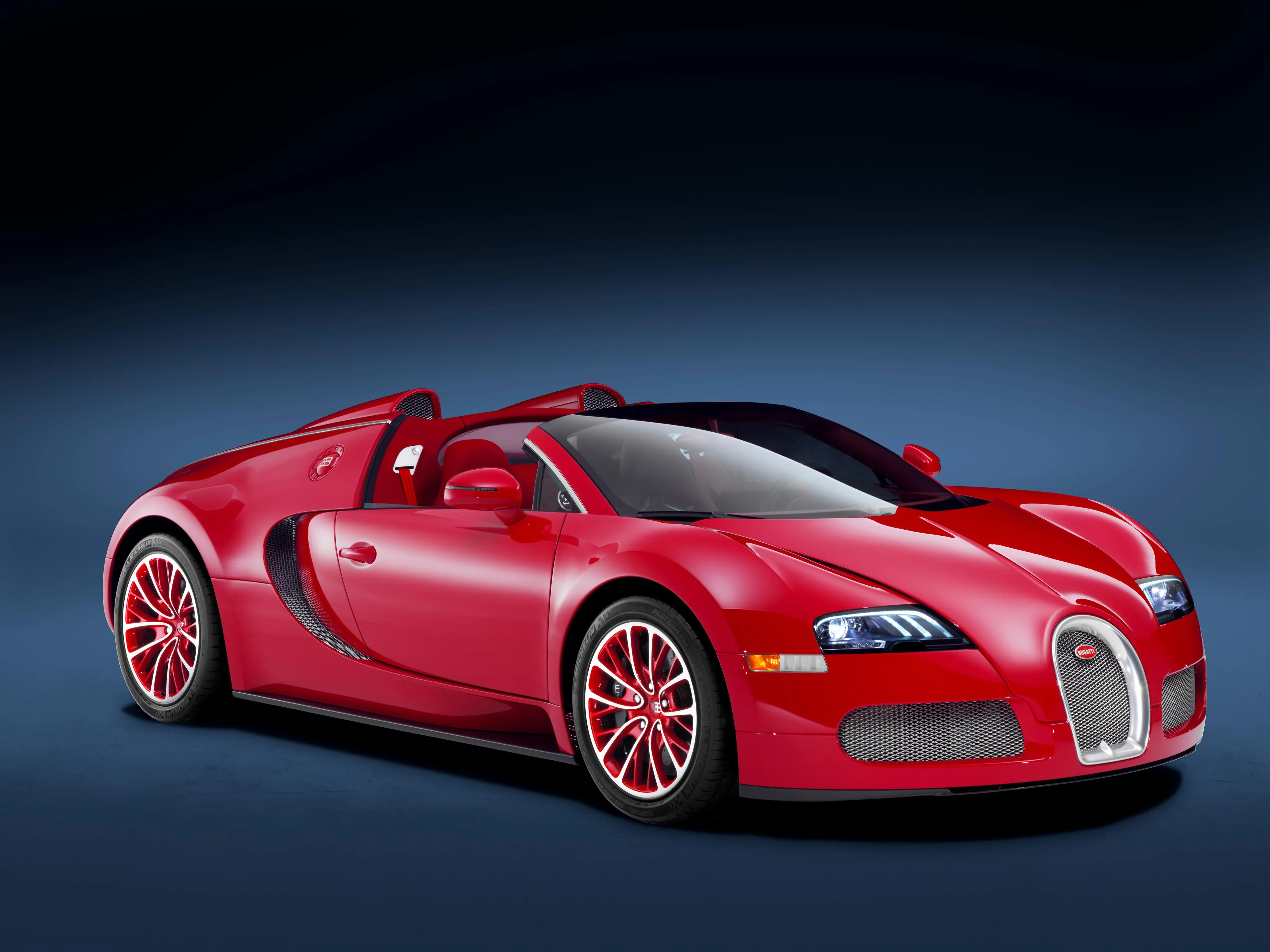 Bugatti Veyron 1 24 diecast model red