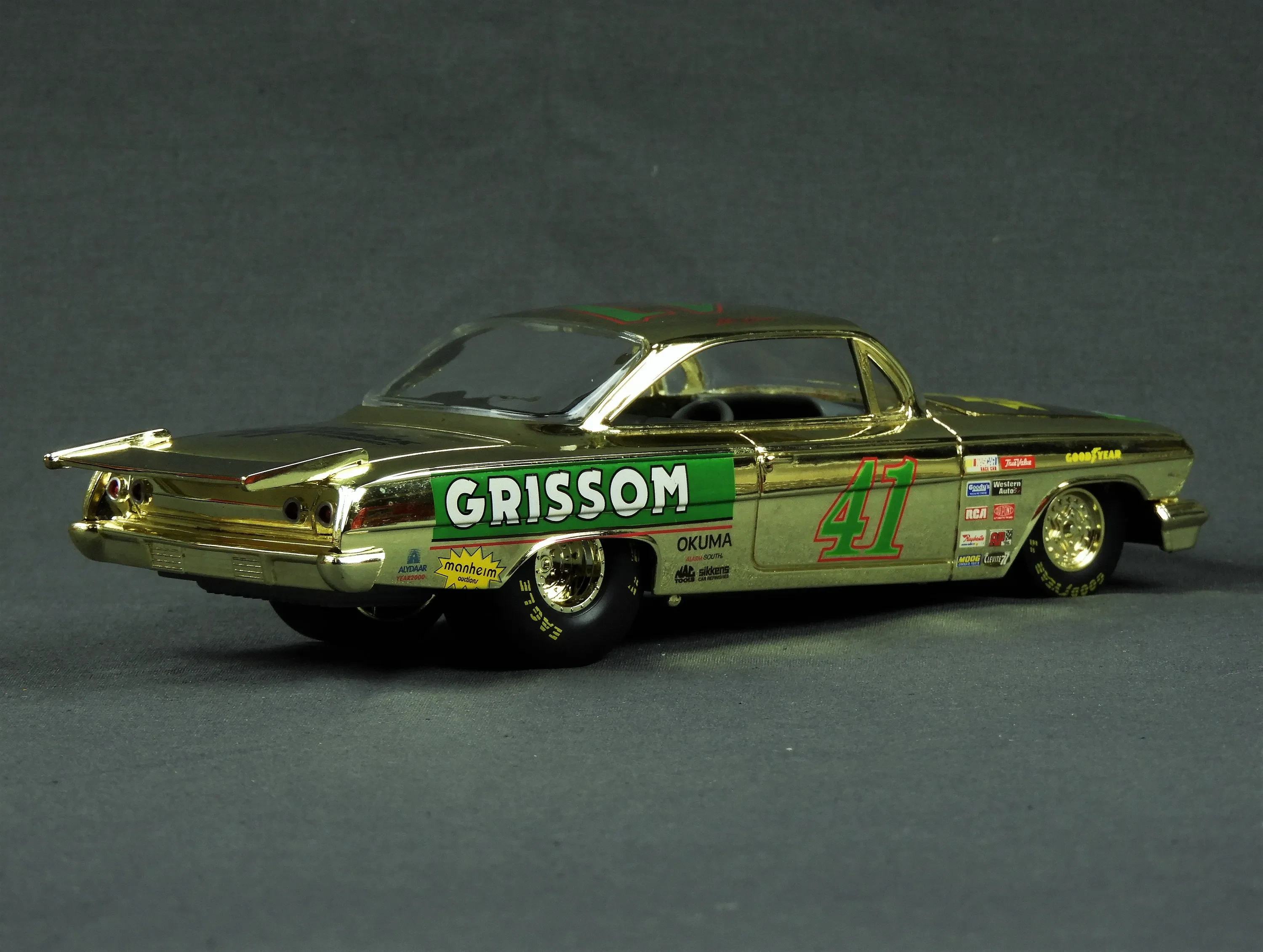 Vintage diecast model cars