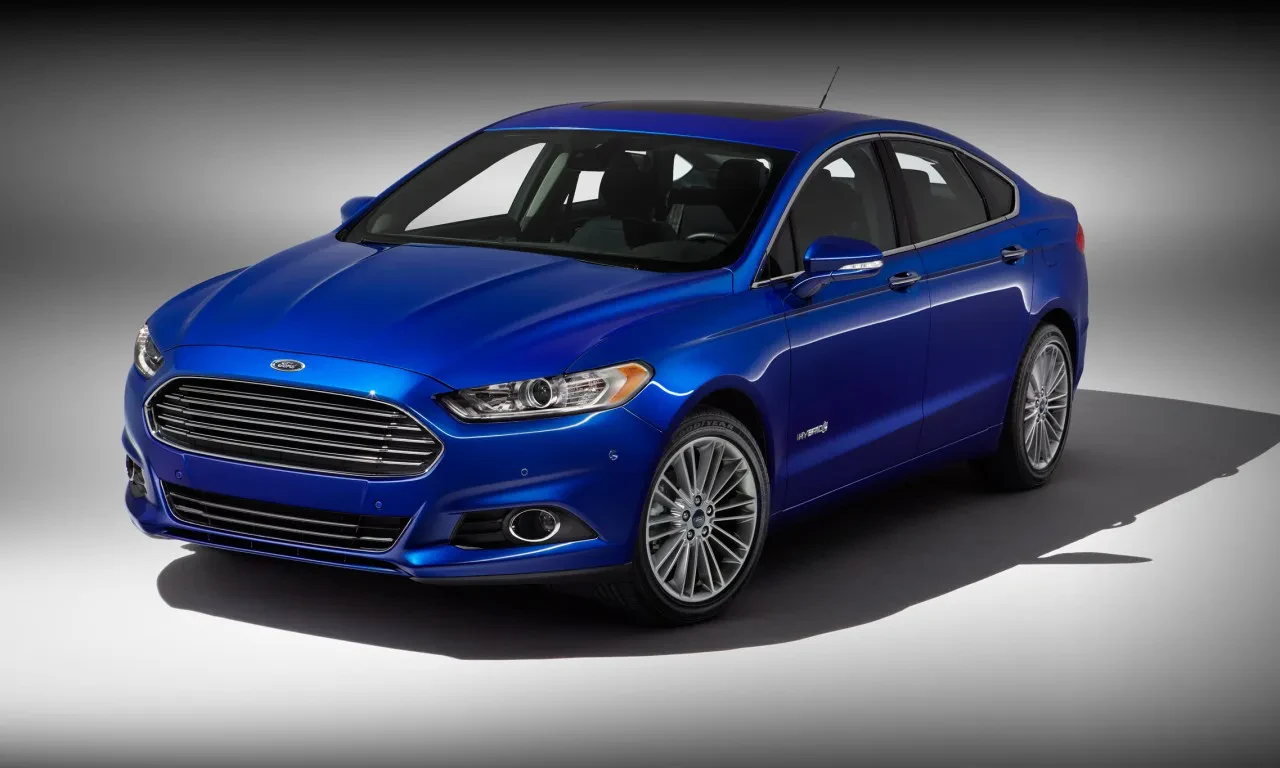 Ford Fusion Diecast Model Blue