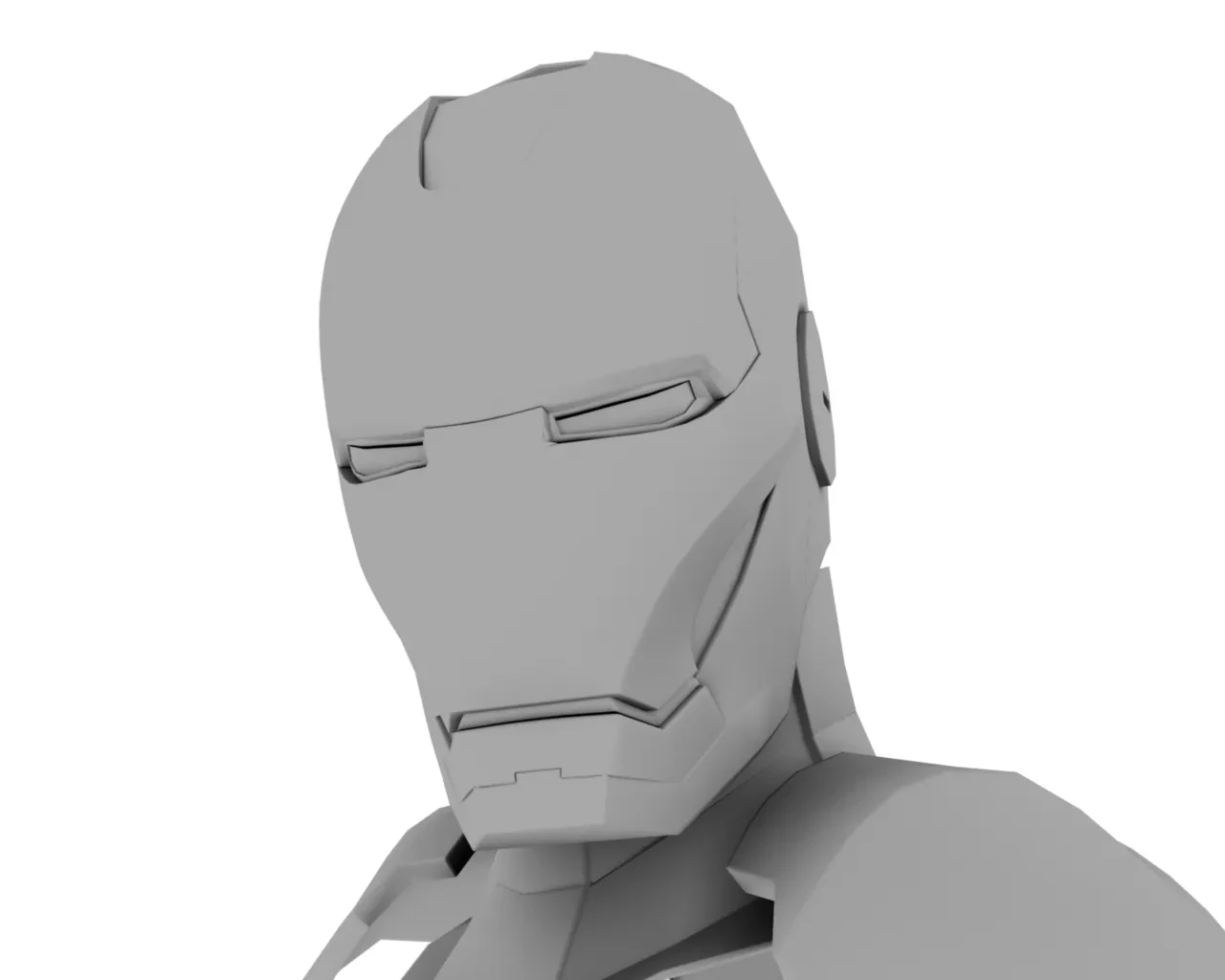 Iron Man Mark III diecast front view