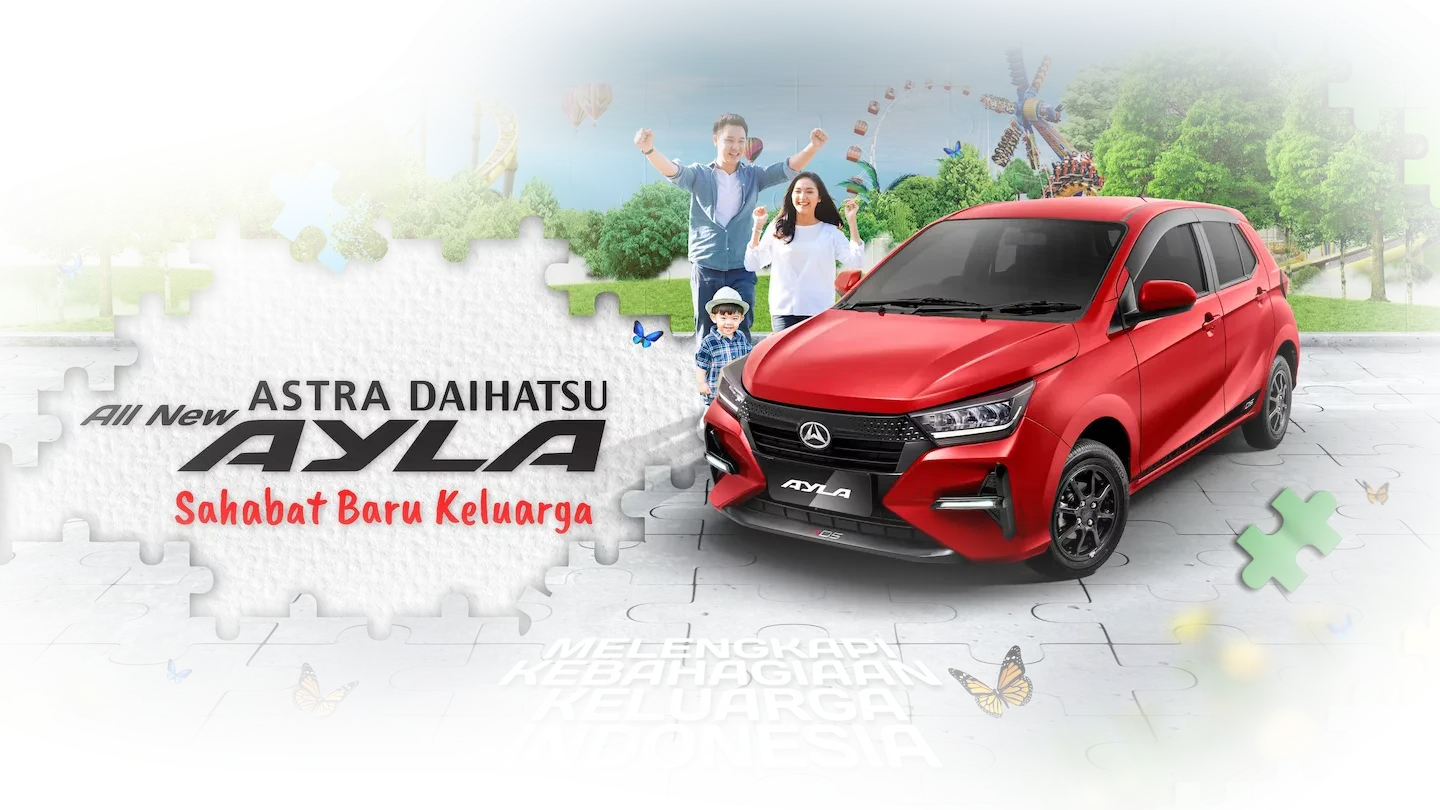 Daihatsu Ayla Diecast 1:64 Red