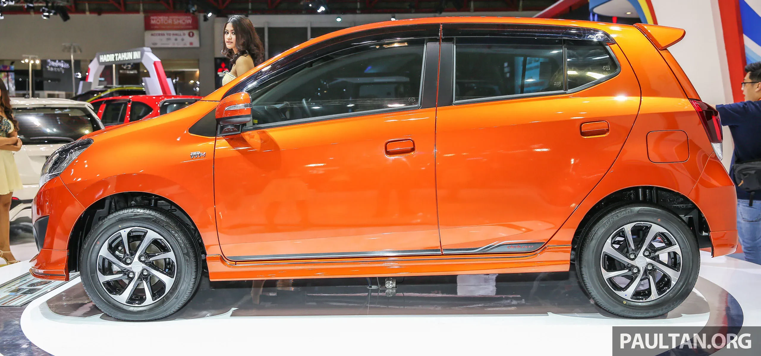 Daihatsu Ayla Diecast Collection Display