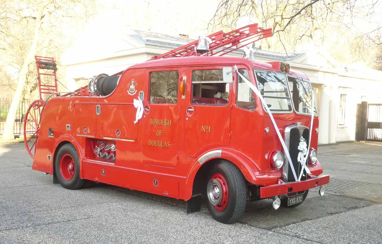 vintage fire engine diecast