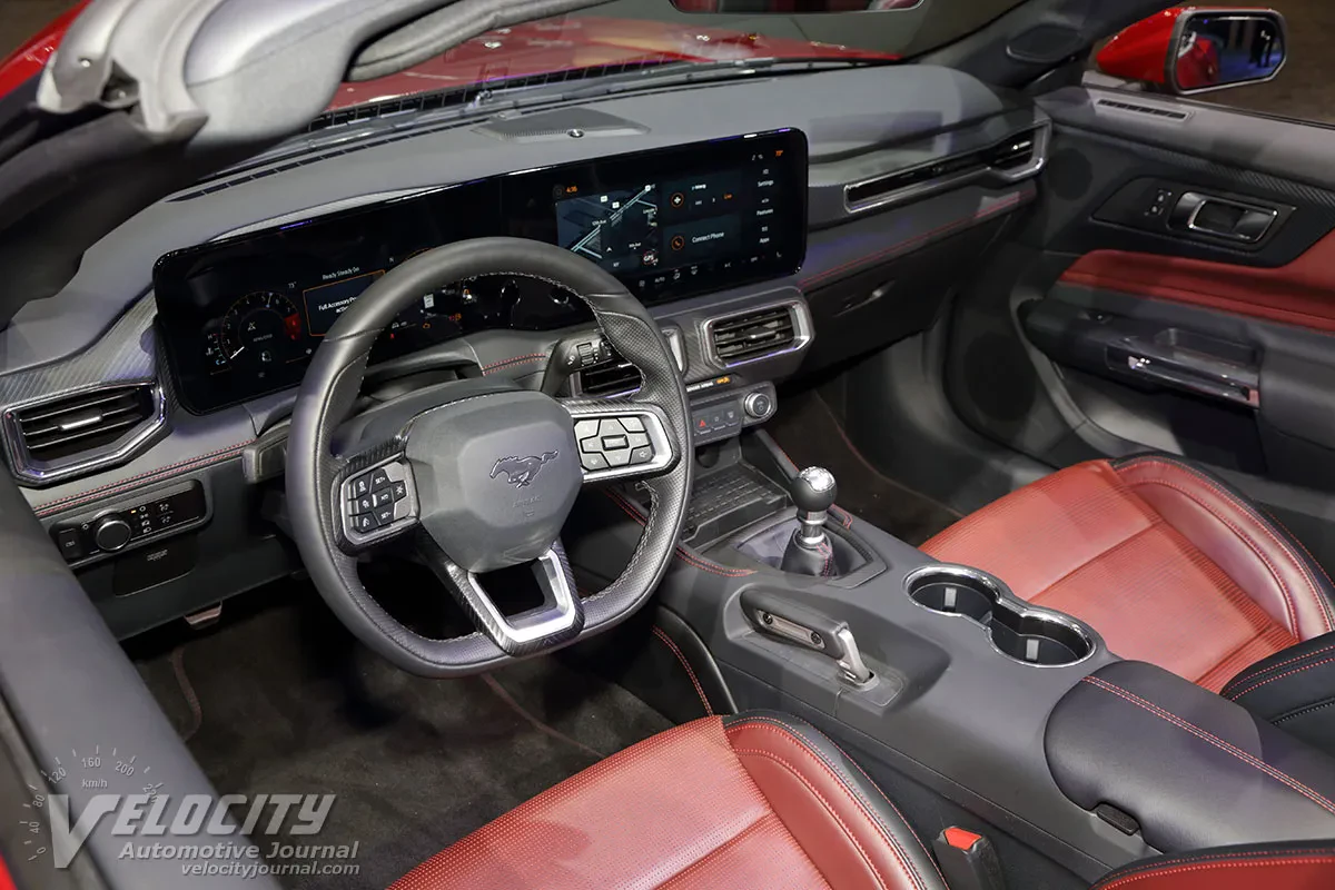 2024 Ford Mustang Convertible Diecast Interior Detail