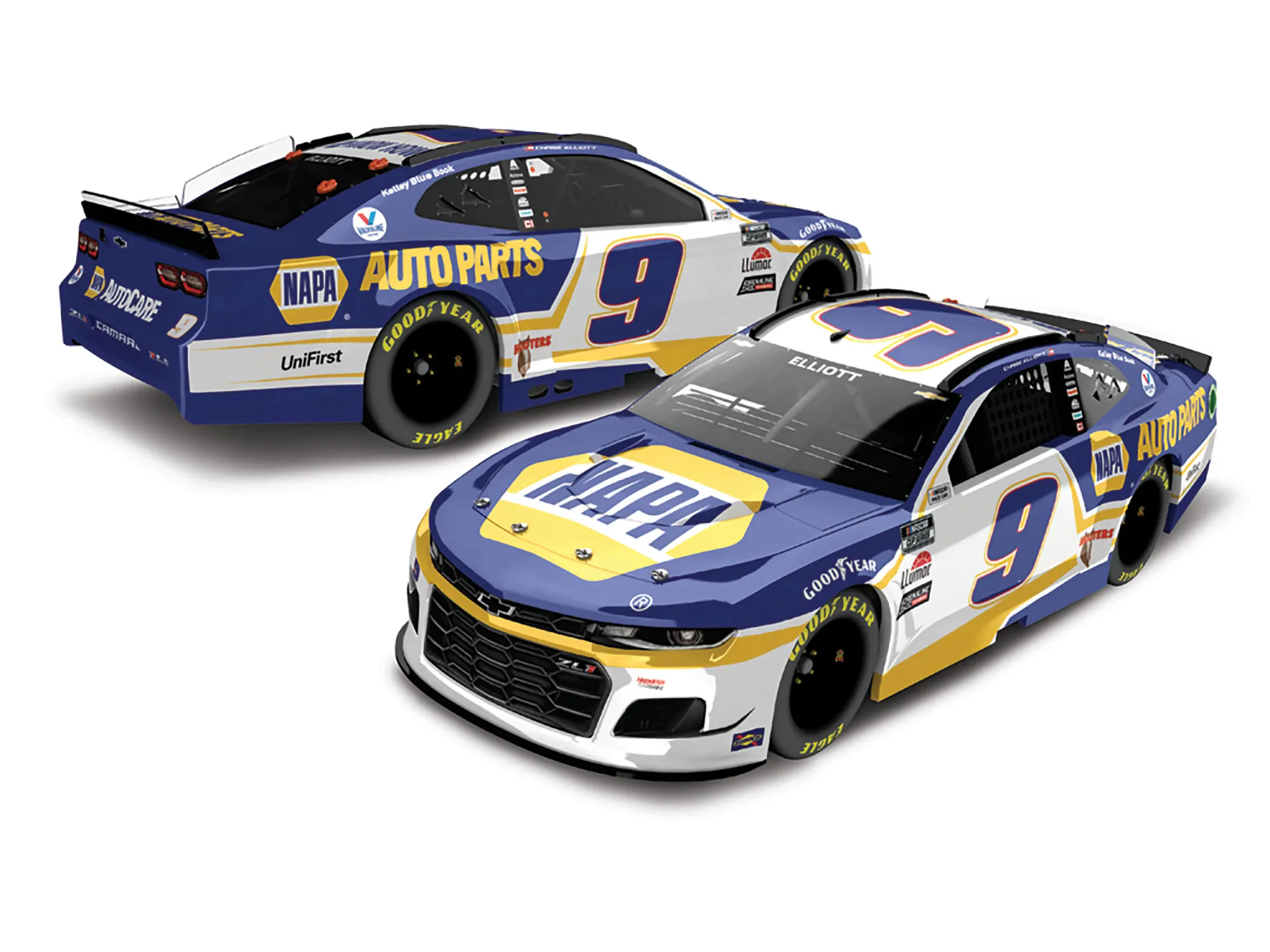 Chase Elliott diecast collection