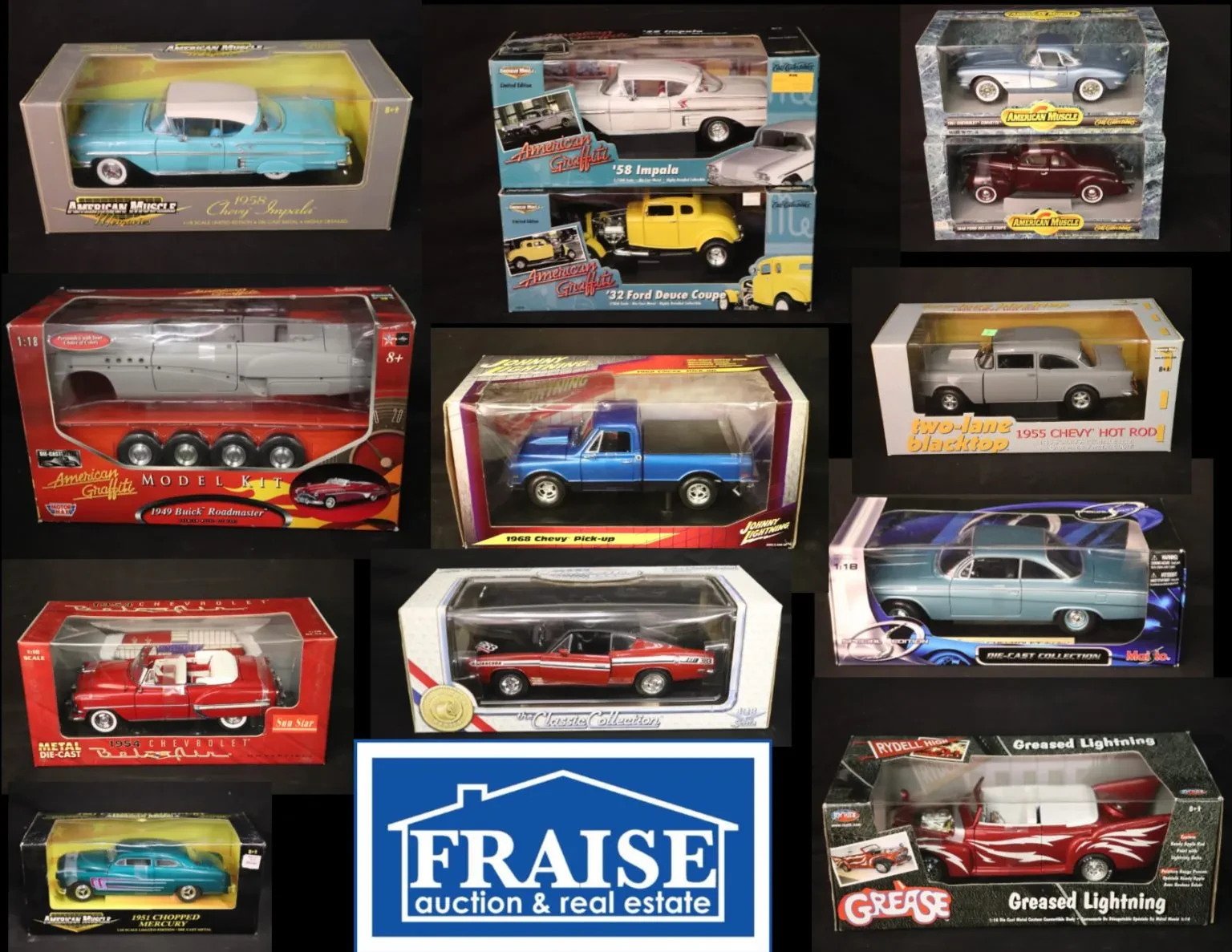 Online marketplace listing diecast