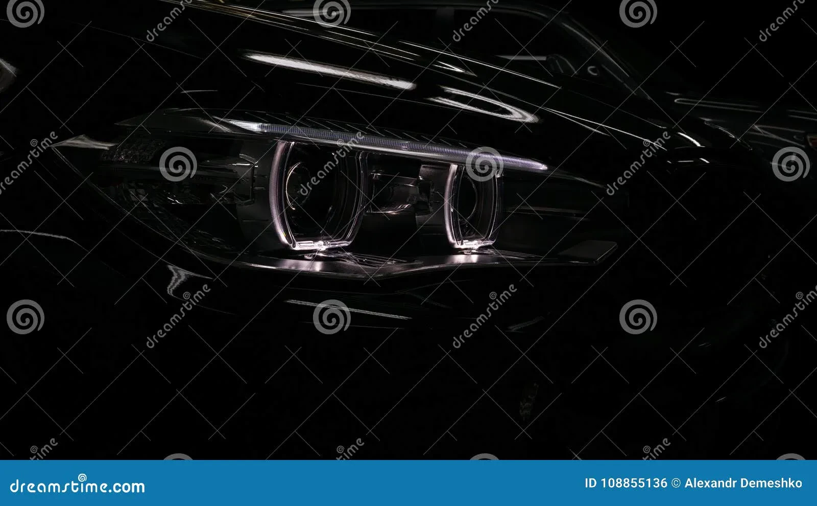Diecast car headlights detail 2024
