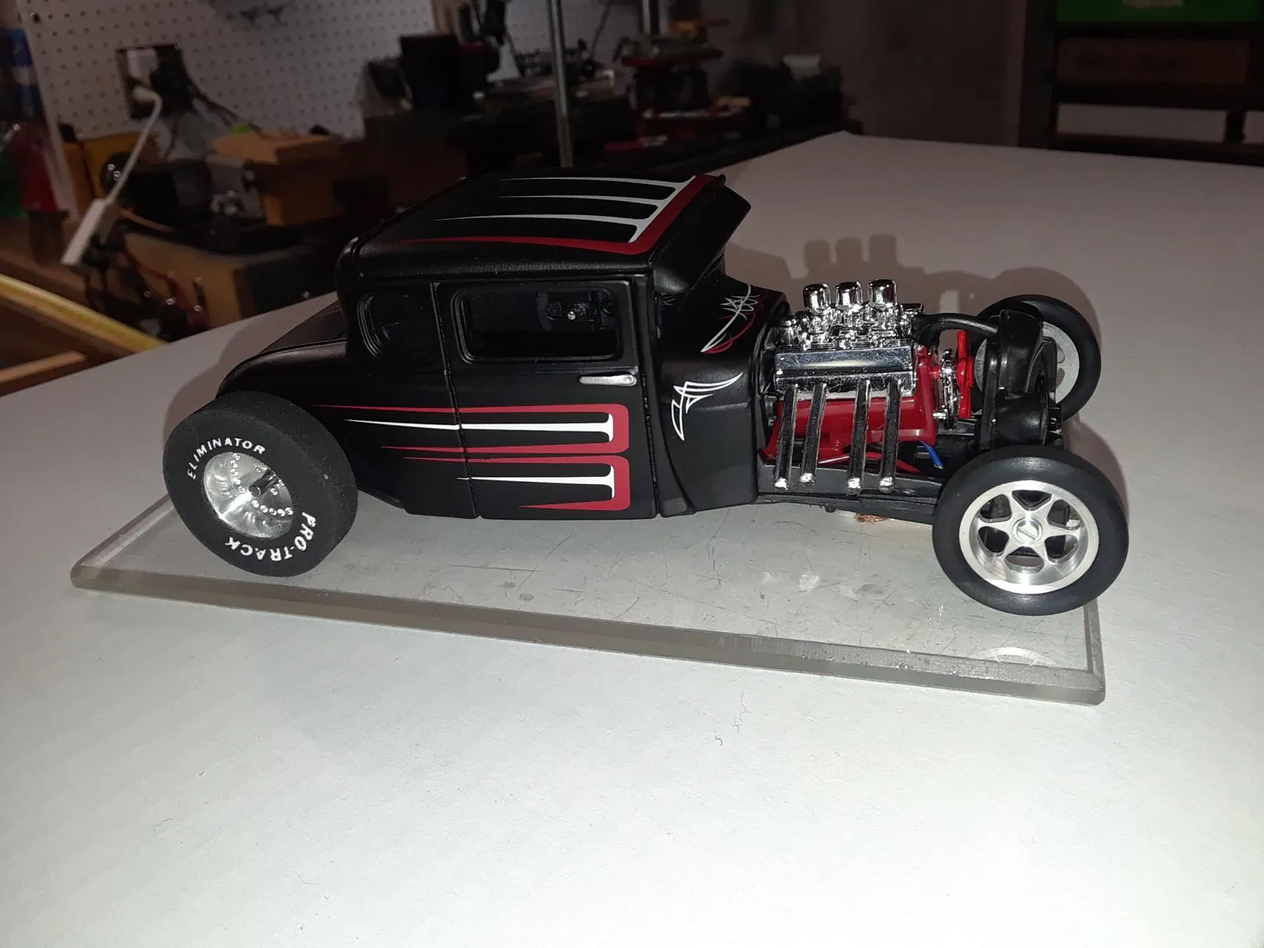 Diecast drag car collection