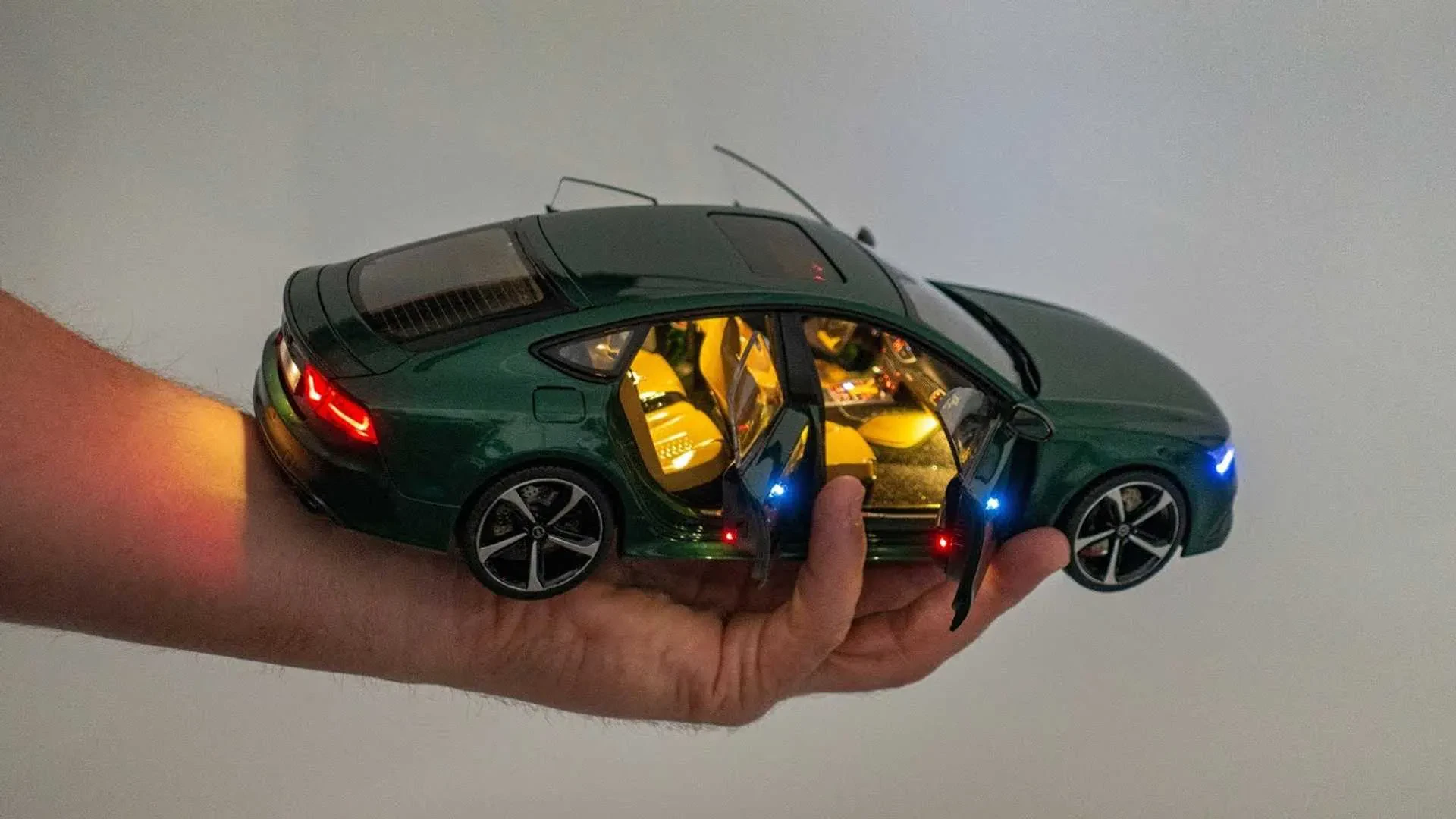 Variety of diecast car scales