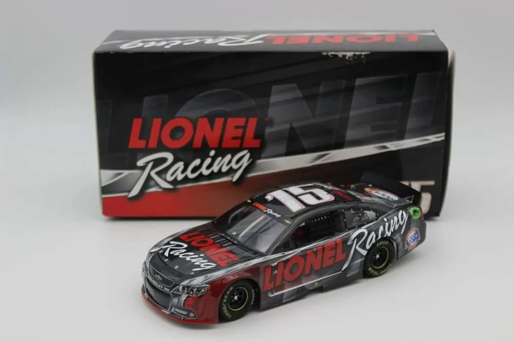 Close up of a Lionel diecast NASCAR car
