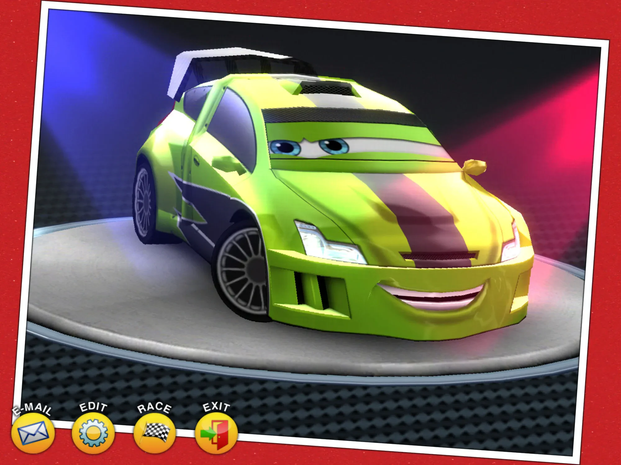 Cars 2 diecast World Grand Prix cars BluCollection