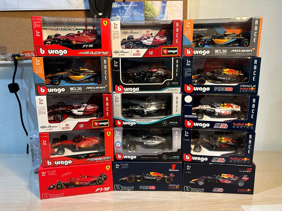 Close-up of F1 Diecast Model