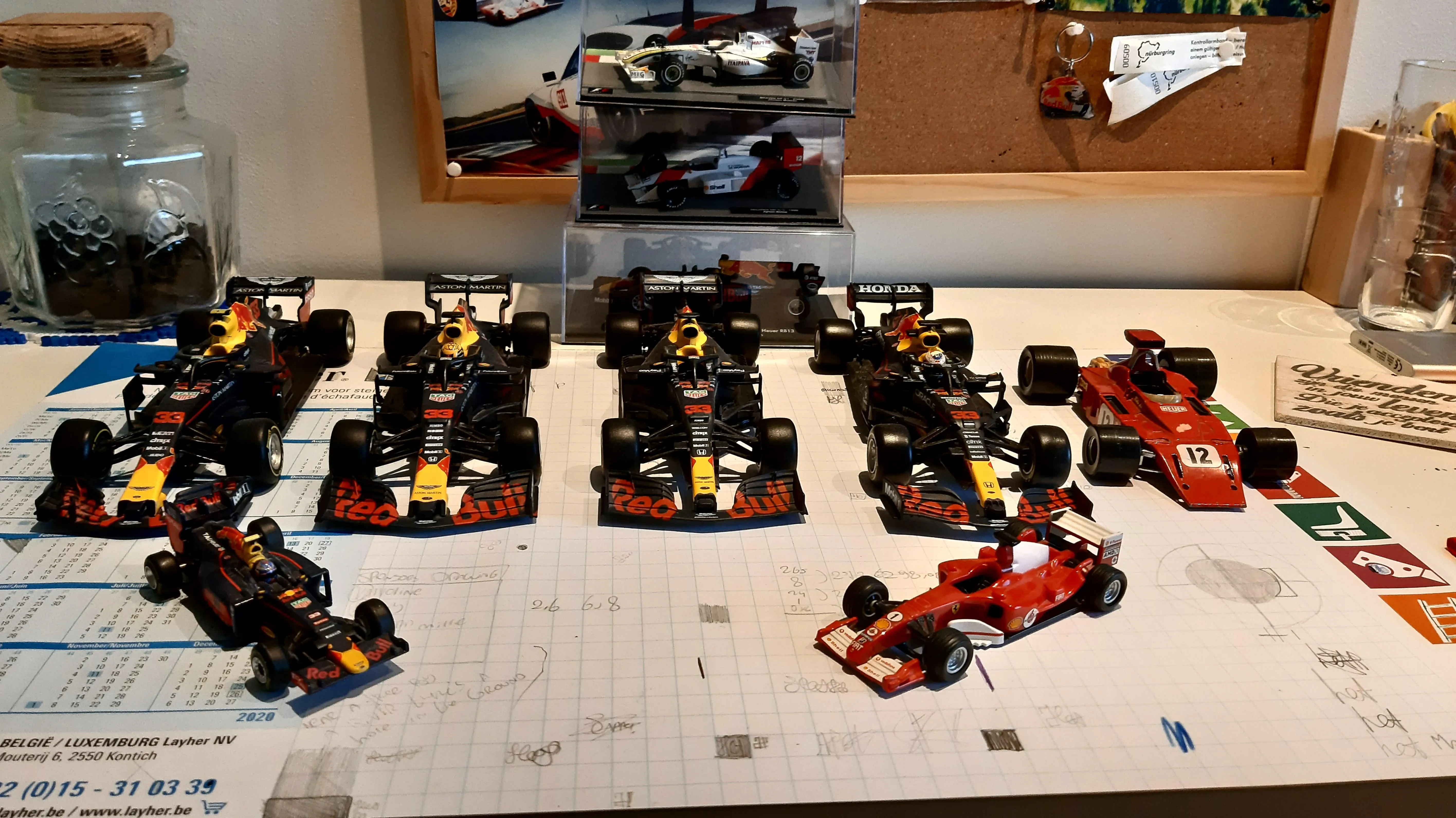 Collection of F1 Diecast Magazines