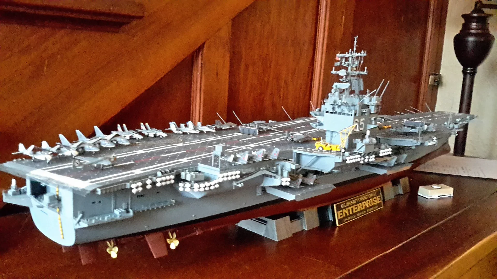 USS Enterprise-D diecast model