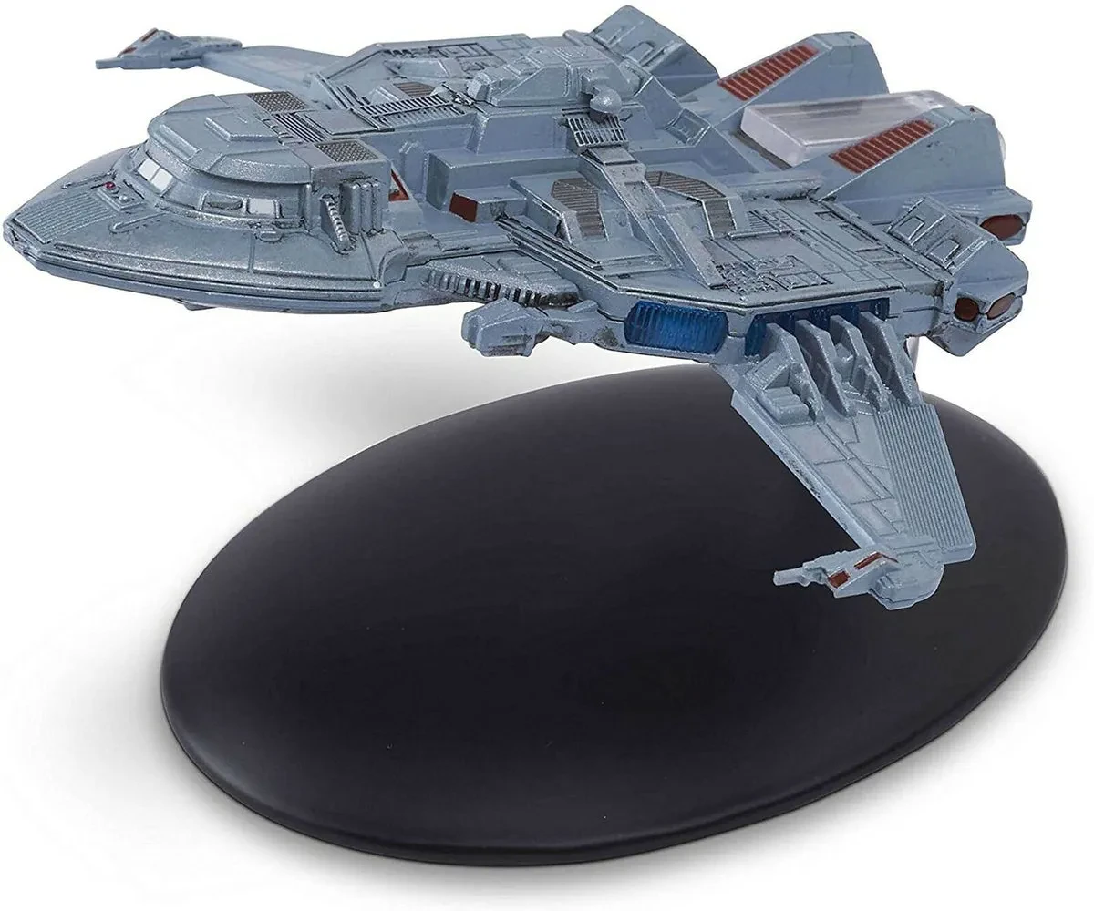 Various Eaglemoss Star Trek models together