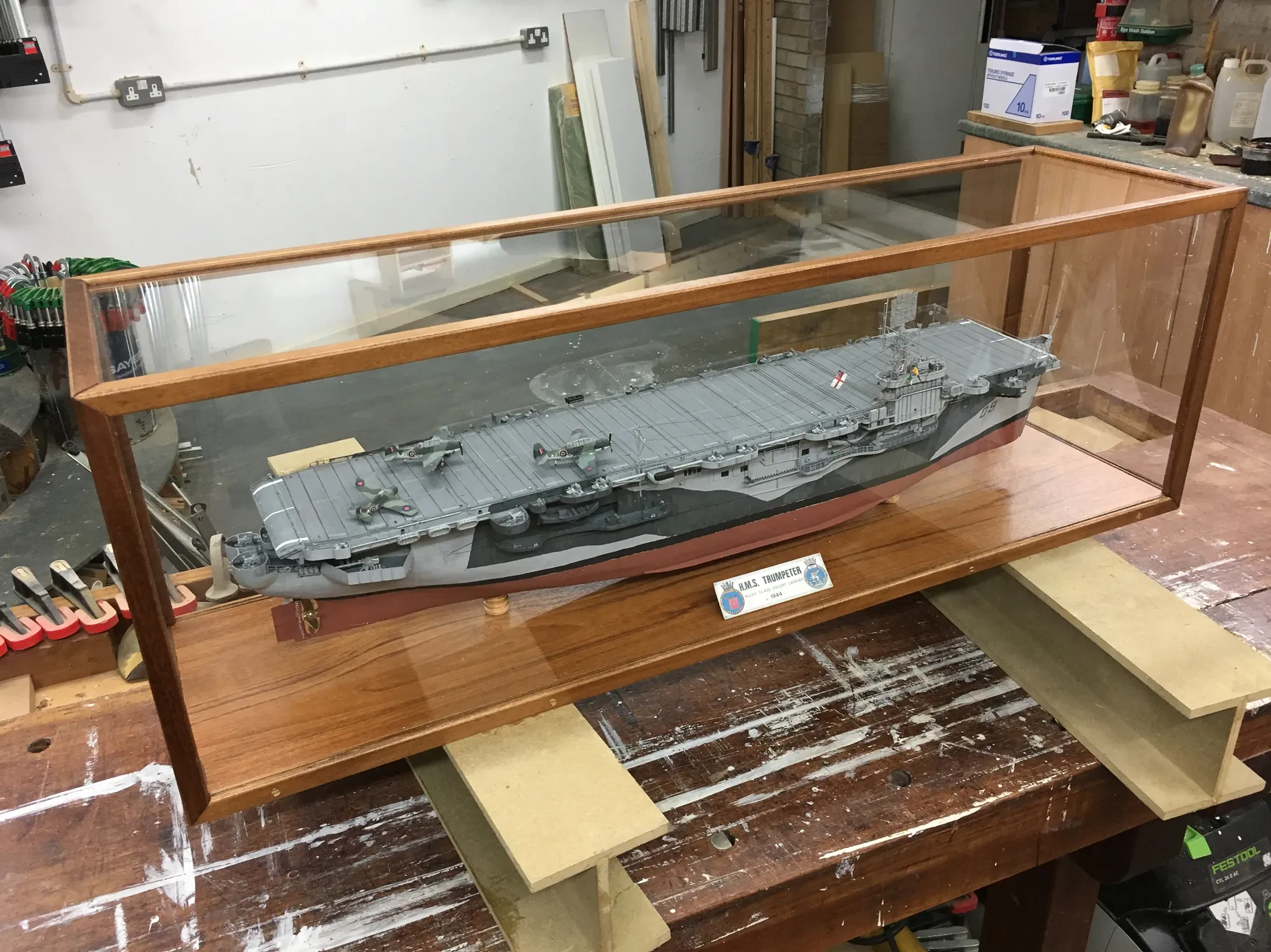 Frontiart model display case