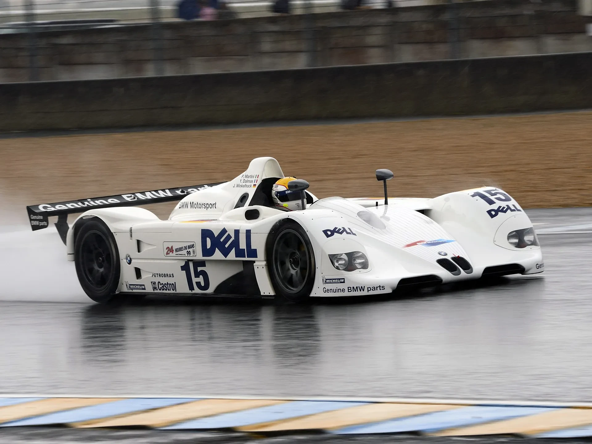 BMW LMR #15 diecast close-up