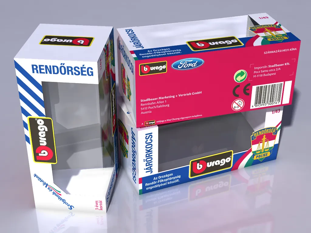 Spark Model Car Packaging